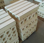 Mullite Cordierite Plate Mullite Ceramics Kiln Furniture ทนต่ออุณหภูมิสูง