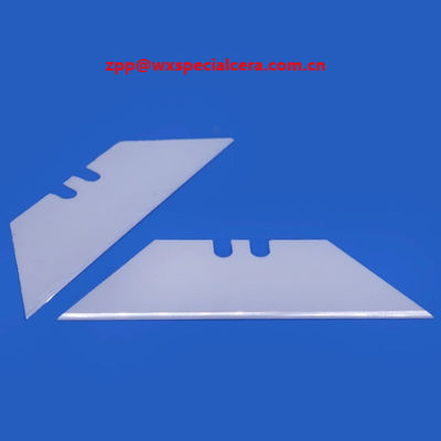 มีดยูทิลิตี้ Zro2 เซอร์โคเนีย ใบมีดเซรามิก ชิ้นส่วนเซรามิกเซอร์โคเนีย Zro2 เซอร์โคเนียมไดออกไซด์ Ceramic