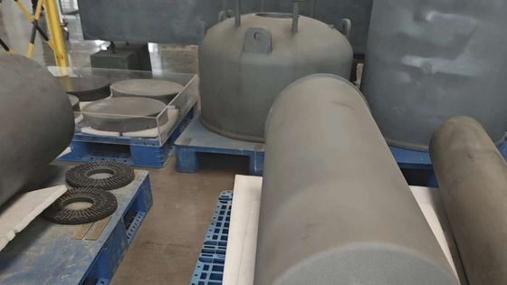 SIC กระบวนการท่อสําหรับกระบวนการเช่น Semiconductor และ Photovoltaic Diffusion Annealing กระบวนการออกซิเดชั่น