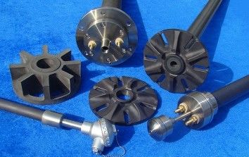 Si3N4 ซิลิคอนไนไตรด วัสดุเซรามิกสําหรับหลอดและโรเตอร์การลดแก๊สจากอะลูมิเนียมหลอม