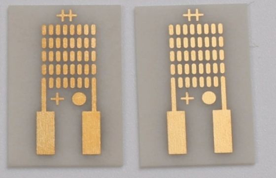 สายพันธนาการตรง ทองแดง DBC ผืนดินเซรามิก สําหรับโมดูลครึ่งประสาท ความหนาแน่นสูง ความทนต่ออุณหภูมิสูงถึง 1000 °C