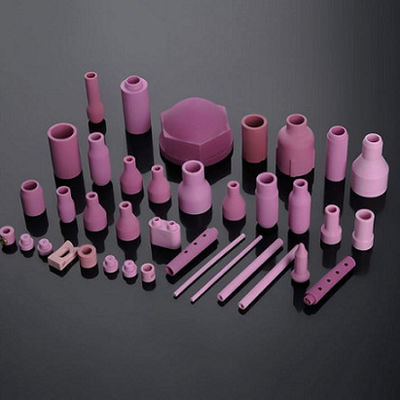 ส่วนประกอบหัวฉีดเซรามิกอลูมินา 15000v สำหรับคบเพลิงเชื่อมแบบ Tig สวมต่อต้าน