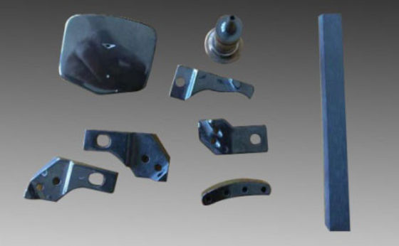 สวมต้านทานชิ้นส่วนเซรามิกเซอร์โคเนียสีดำทนต่อการขัดถูที่อุณหภูมิสูง