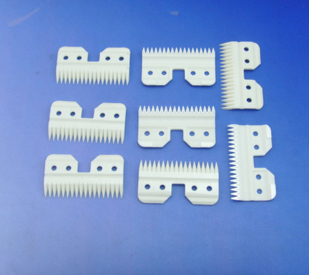 ความแข็งสูง ZrO2 ใบมีดเซรามิกไฟฟ้า Clipper สวมทน