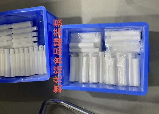 ท่อเซรามิกซิรคอนีย์ความแข็งแรงแบบดียิเลคทริกสูง 9.5 KV/mm สําหรับผลงานที่ดีที่สุด